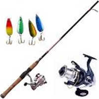 Fishing Gear - Rod, Reel, and Lures