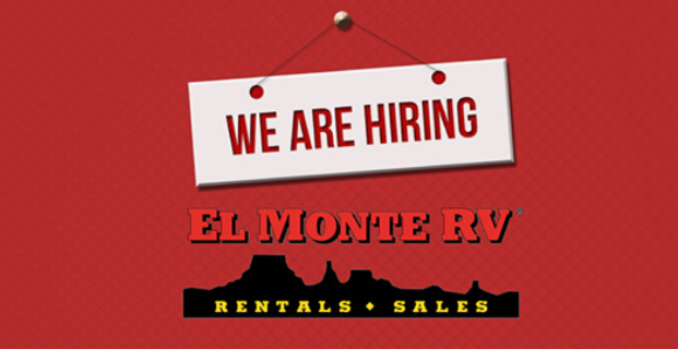 Jobs at El Monte RV Rentals & Sales